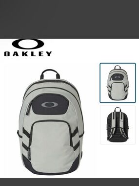 Oakley Light Gray and Black Men’s Backpack